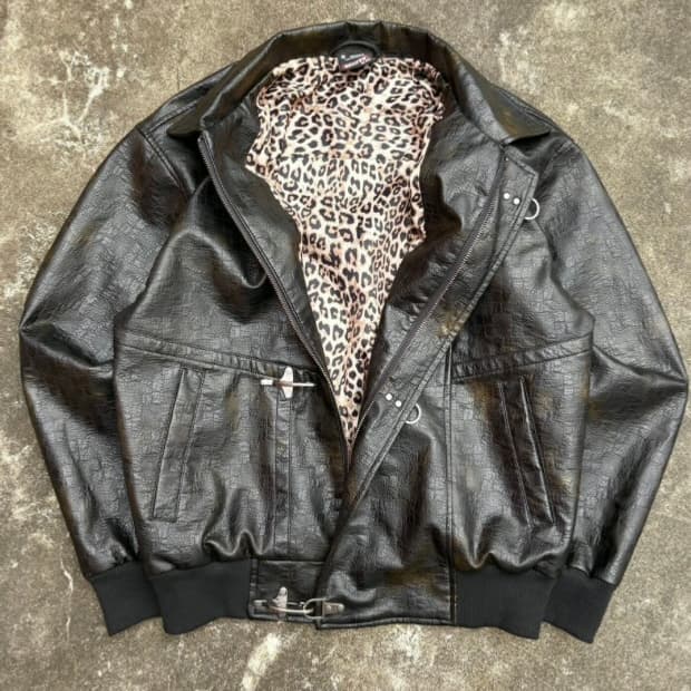 belvet 레오파드 파이어맨 자켓 m
