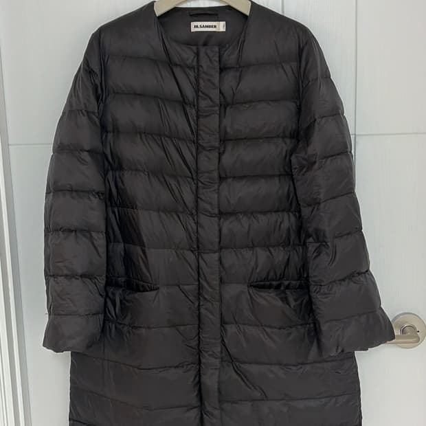 질샌더 블랙 경량패딩 정품 38(44-66 사이즈)정품 