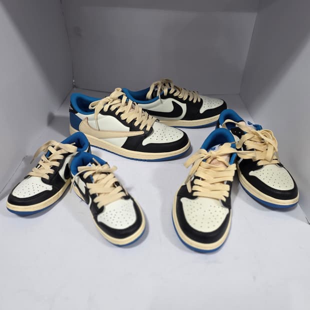  조던 1 로우 x 트래비스 스캇 x 프라그먼트