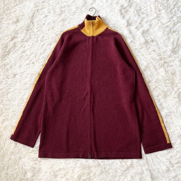 요지 야마모토 pour homme 08ss 니트집업