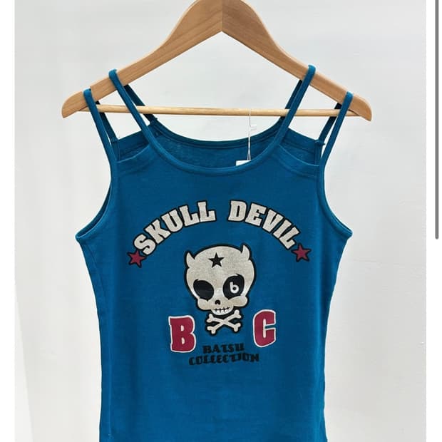 Skull Devil Sleeveless Top