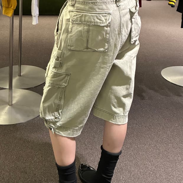 XL)Soo Cargo 빈티지 카고 쇼츠