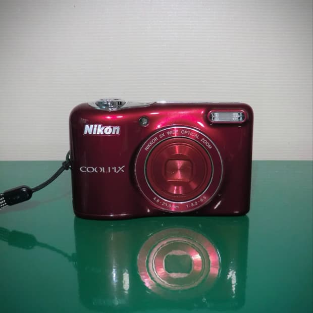 Nikon Coolpix L30 레드 니콘 쿨픽스 디지털카메라 디카