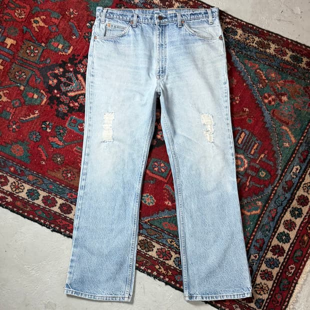 90's USA Made 빈티지 리바이스 517 오렌지탭