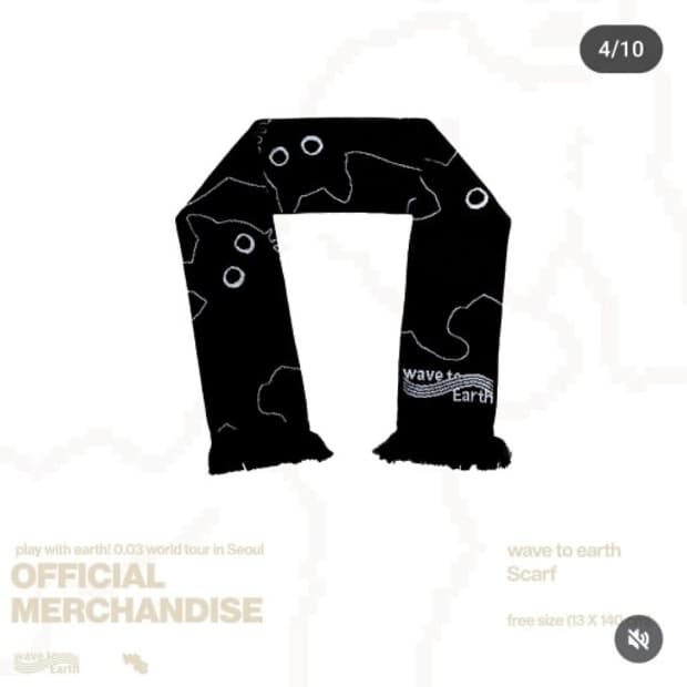 Wave to earth MD 머플러