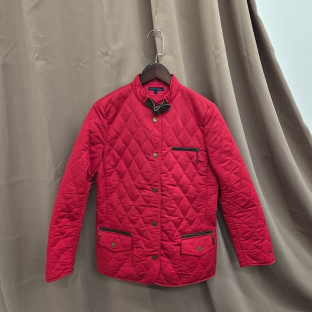 타미 힐피거 퀄팅 자켓