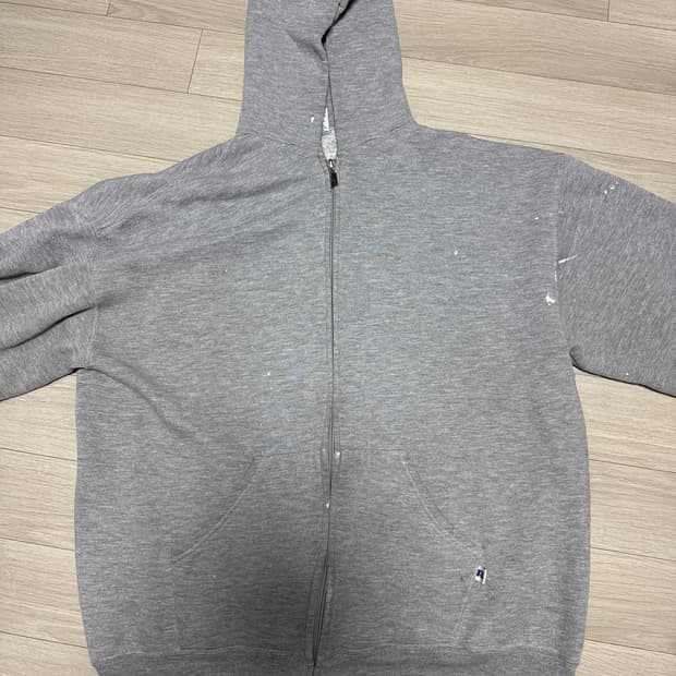 90’s 러셀 애슬레틱 후드집업 그레이 xL