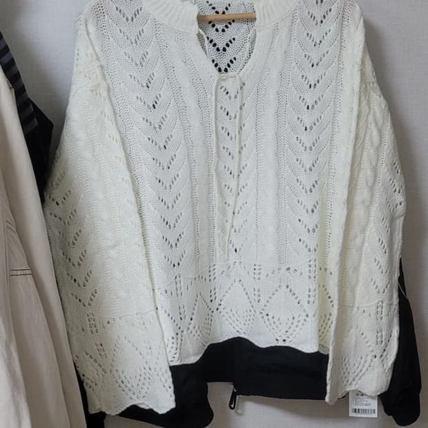 원더플레이스 레이스 니트