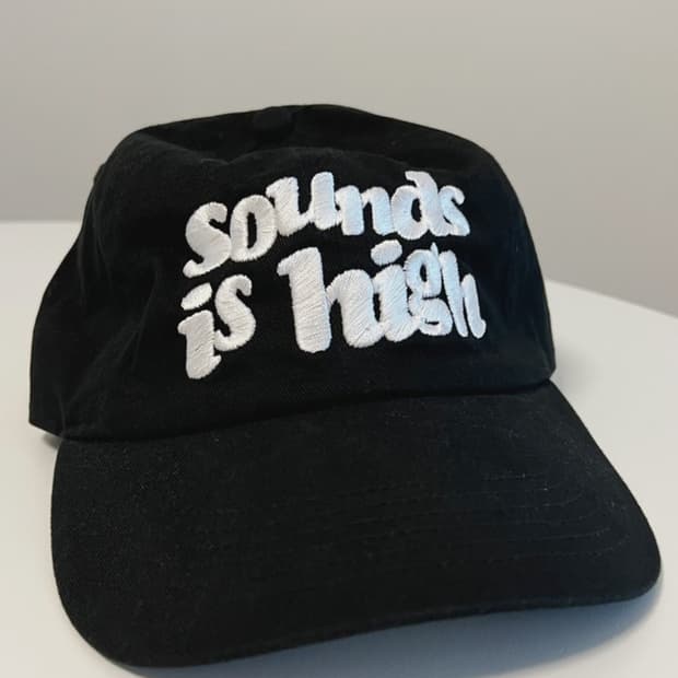 Sound is Good cap 캡 모자