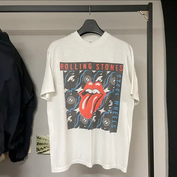 롤링스톤즈 80s 밴드티