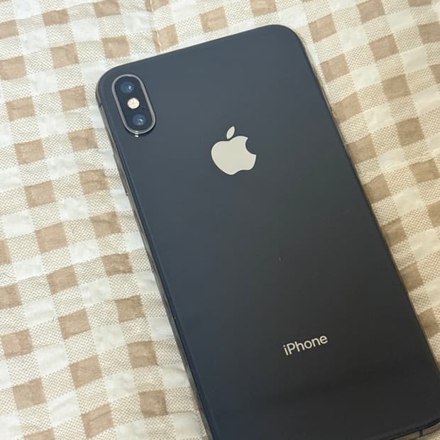 아이폰 XS MAX 스페이스 그레이