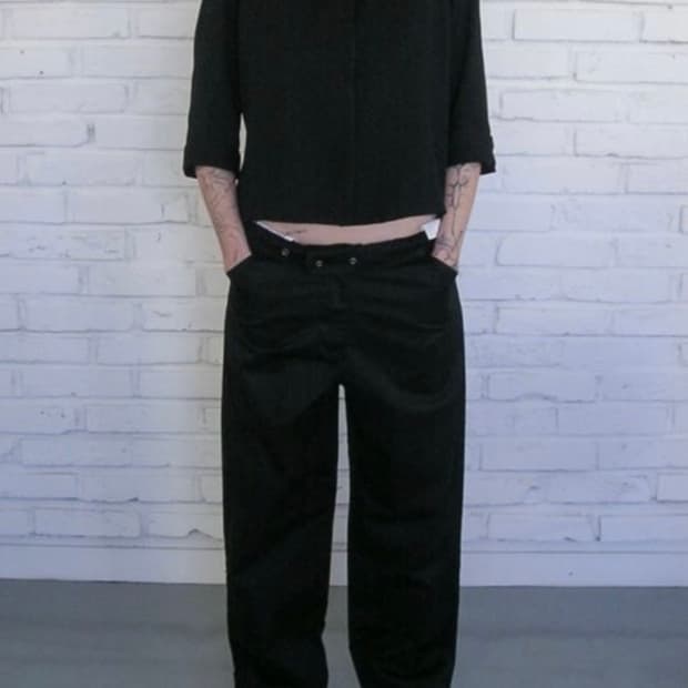 에옹쓰 eonts 84 work pants - black