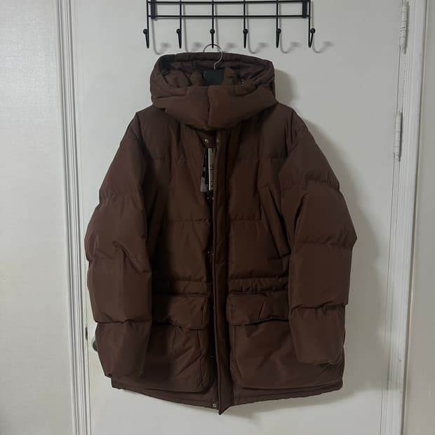 새상품 정가53만원 노클 패딩 브라운