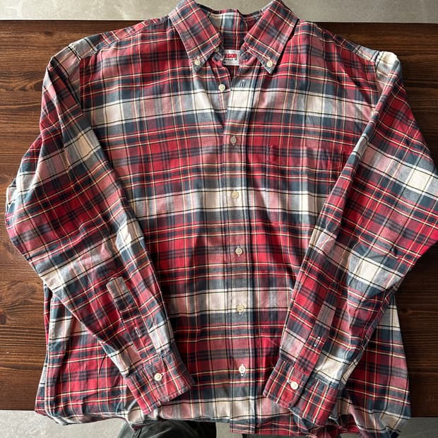 맥그리거 체크 셔츠 남방