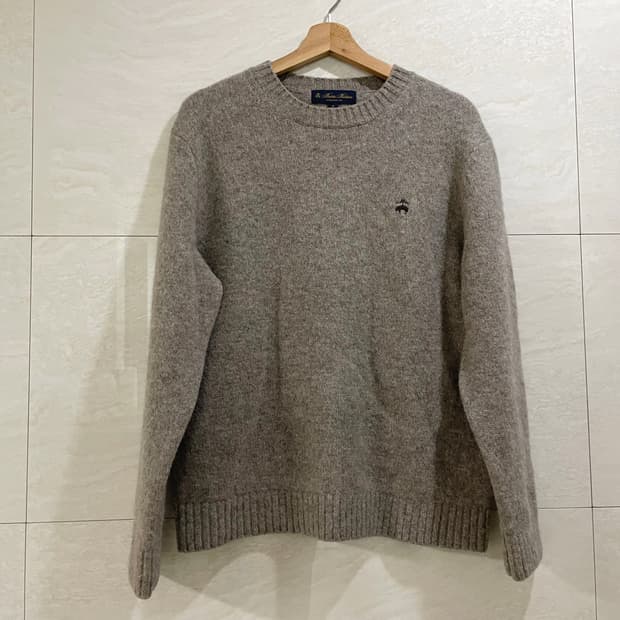 브룩스브라더스 / 셔틀랜드 울 스웨터, 남성니트 / M(100)