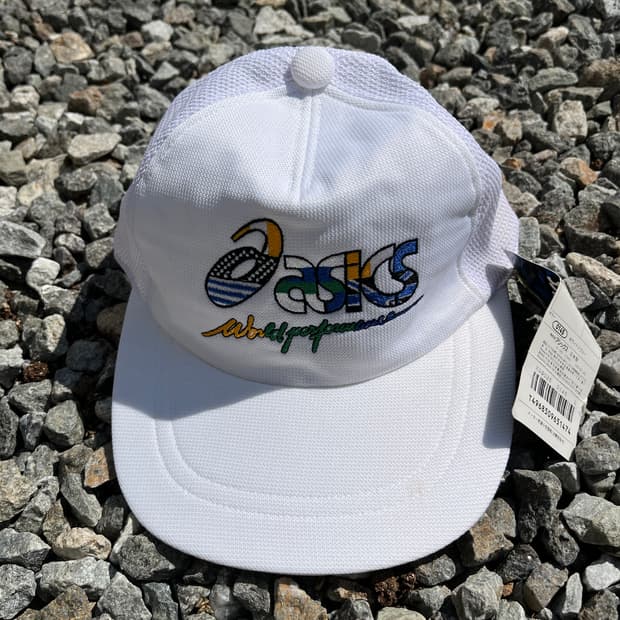 아식스(made JAPAN) 빈티지 매쉬캡 (레어템)