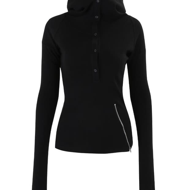 킴즈서울 카다 지퍼 후디 블랙