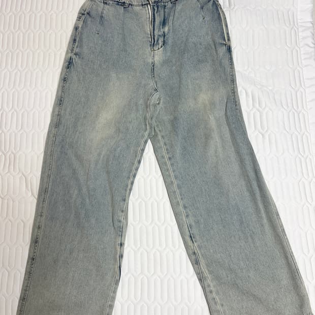 폴리테루 블리치 데님 2사이즈 판매