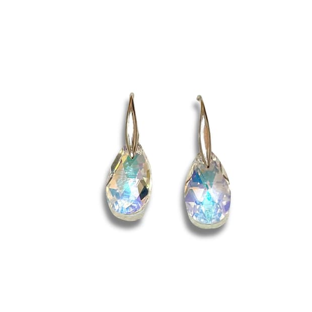 SWAROVSKI Crystal Tear Drop Earring 925