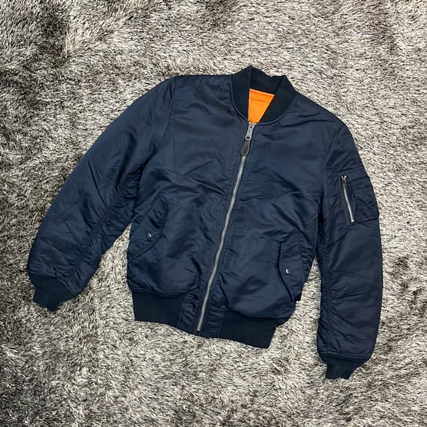 알파인더스트리 남성 리버시블 ma-1 (L)