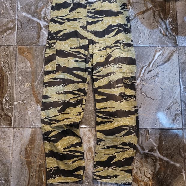 리얼맥코이 타이거카모 팬츠 