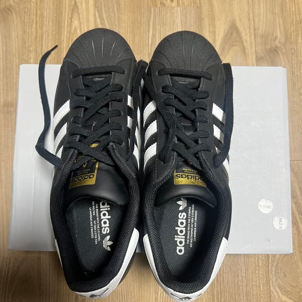 아디다스 슈퍼스타 코어블랙 280