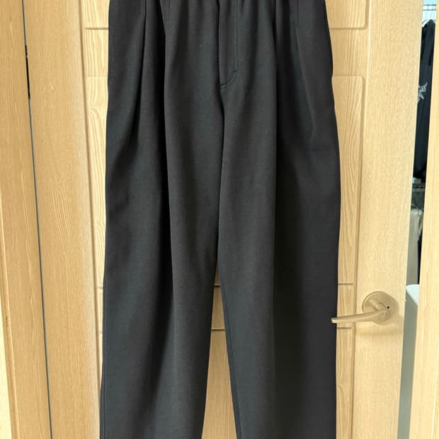 우영미 와이드 스웻팬츠 46