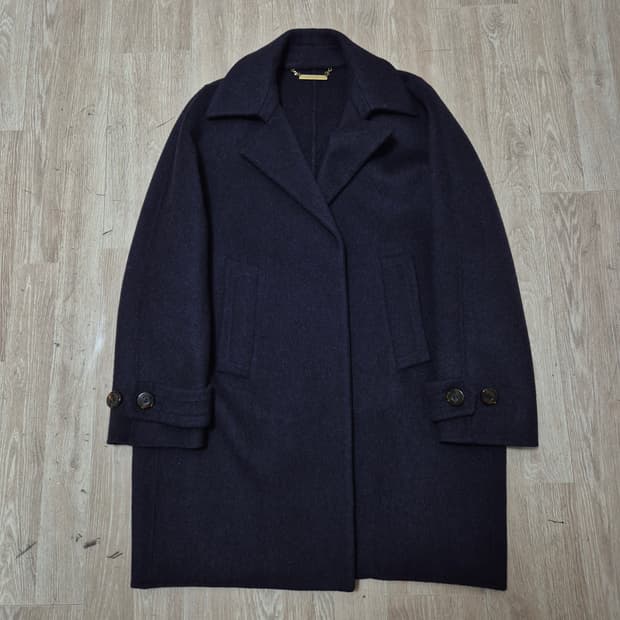 한섬 시스템 여성 핸드메이드 모직 캐시미어 코트 82-94-160