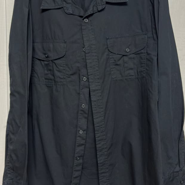 GAP 블랙 셔츠 XL