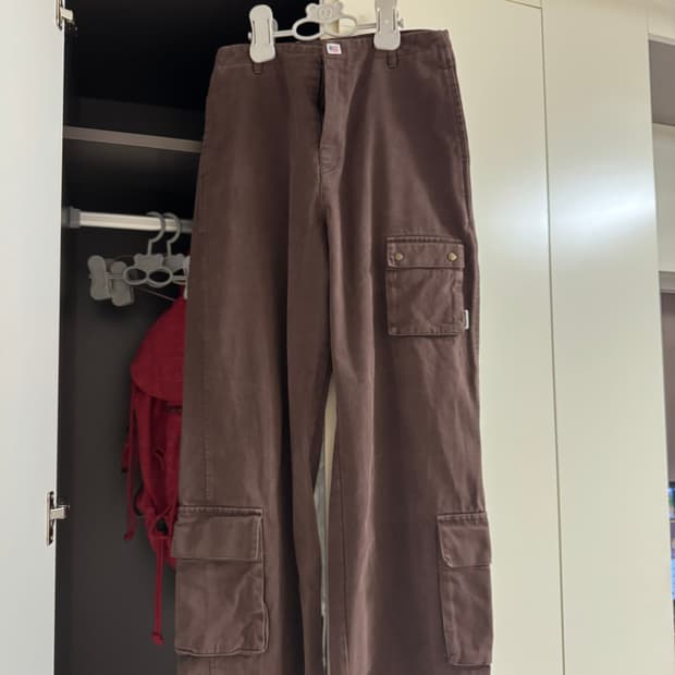 스컬프터 카고팬츠 브라운 M