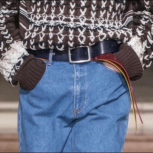 Yproject 와이프로젝트 컬러레이어드 벨트