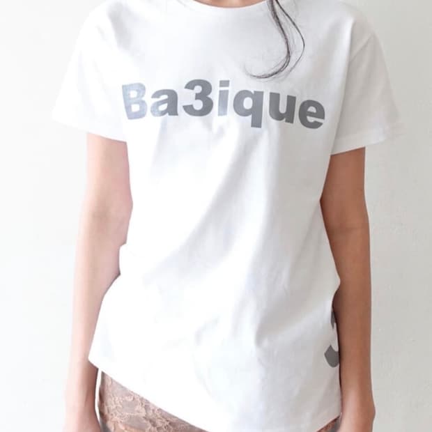 샵페어리 petit logo t-shirt 로고 티셔츠