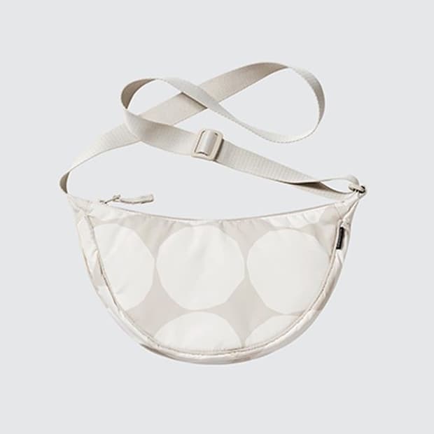 마리메꼬 유니클로 미니 숄더백 (right grey)