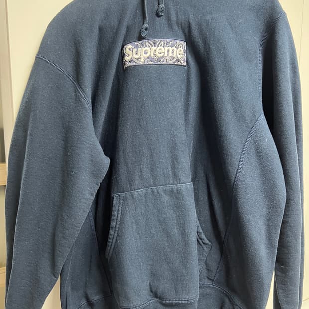 슈프림 반다나 후드