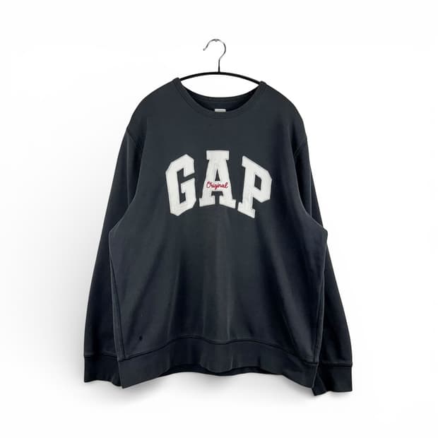 (XL) GAP 맨투맨 차콜
