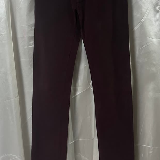 디올옴므 슈퍼슬랜더 버건디