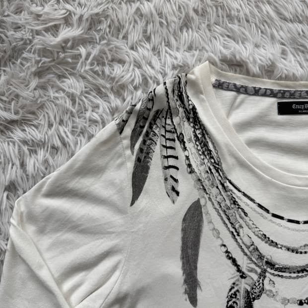 CRAZY DEVIL 일본빈티지 y2k긴팔 오리엔탈 롱슬리브 xl 100