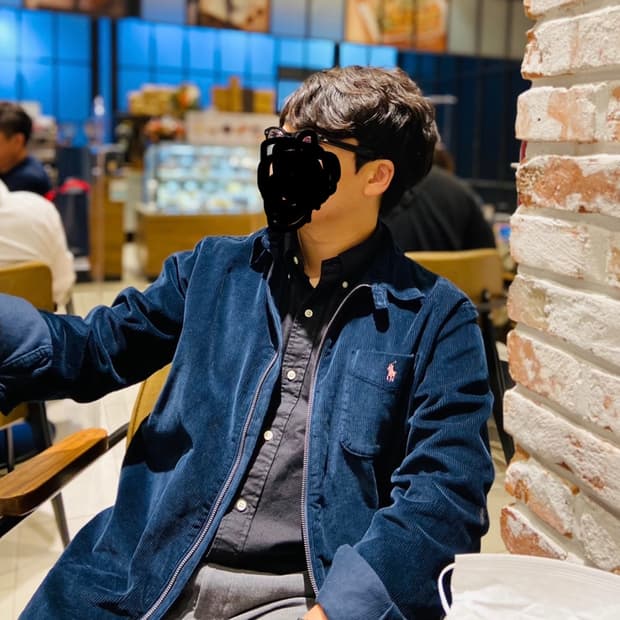 새상품급 폴로랄프로렌 코로쥬이 집업셔츠자켓 네이비 핑크포니 S