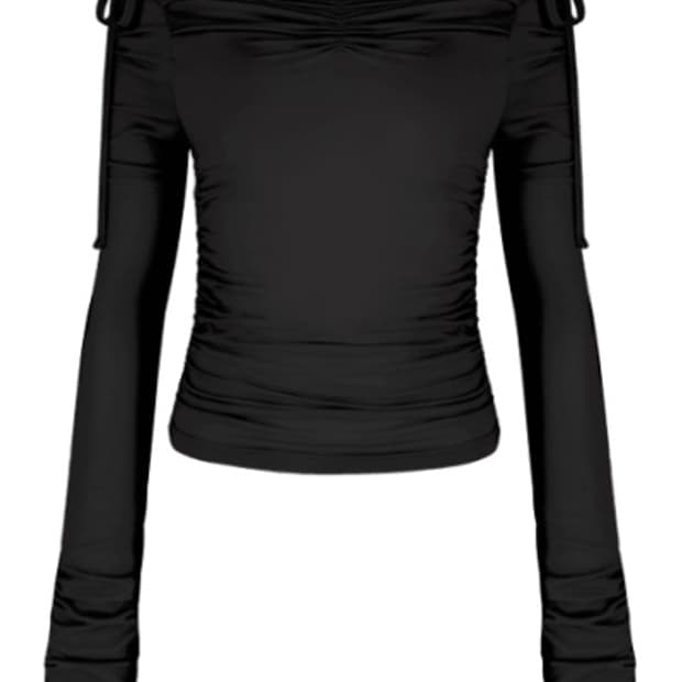 컴아웃앤플레이(코프) 현 클리시어 Beloved ribbon top