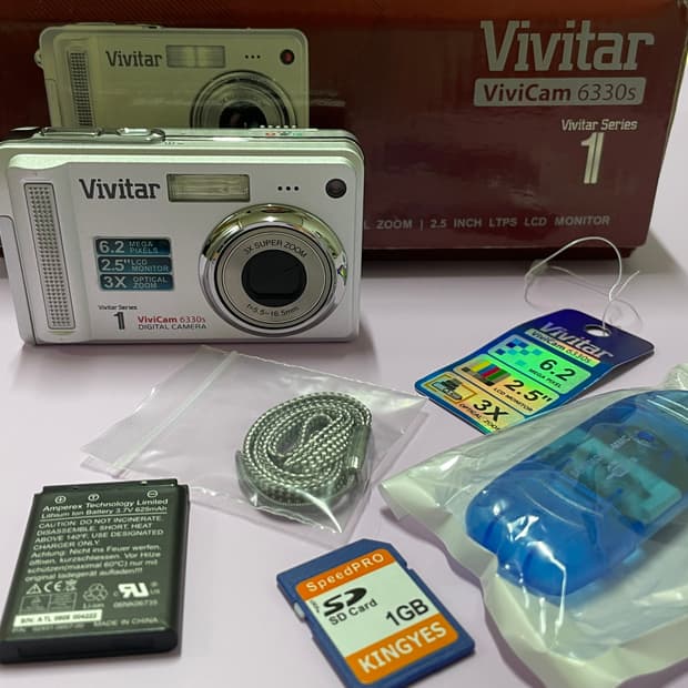 작례o) Vivitar 비비타 비비캠 6330s