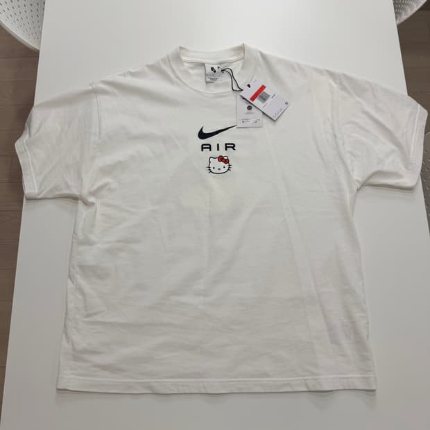 나이키 x 헬로키티 NRG 에어 티셔츠 화이트 - US/EU