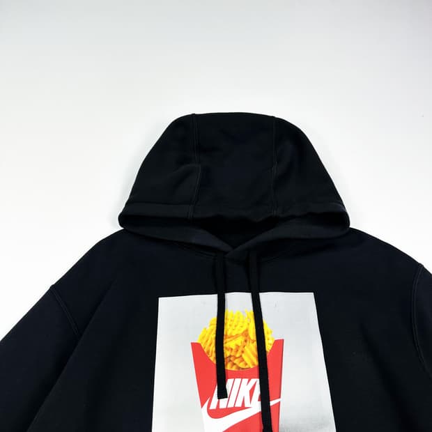 나이키 퓨추라 포테이토 블랙 후드티 (XL)