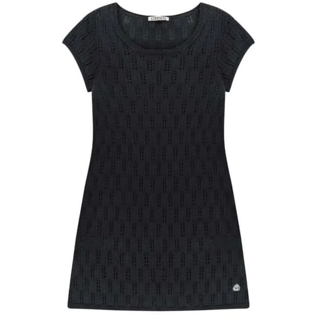 코이세이오 SCASI KNIT ONE PIECE CHARCOAL