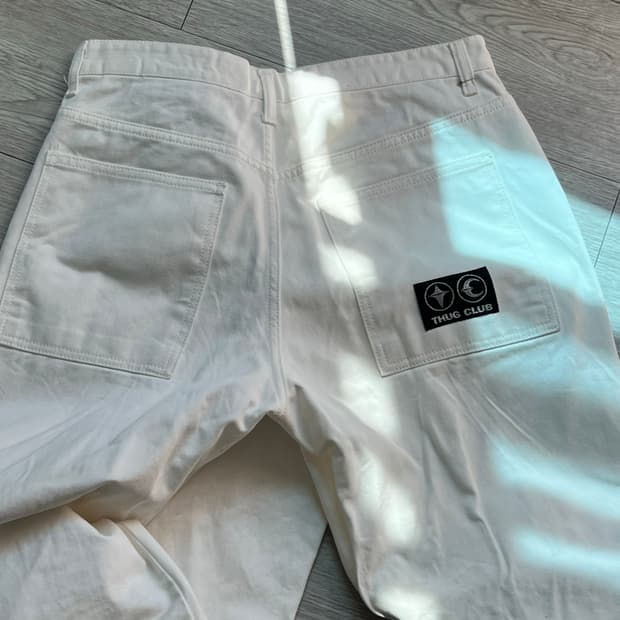 떠그클럽 pants 3size white color