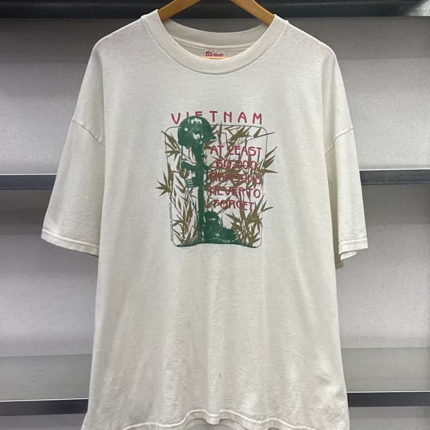 (2XL)80'S HANES USA 반팔-M1716
