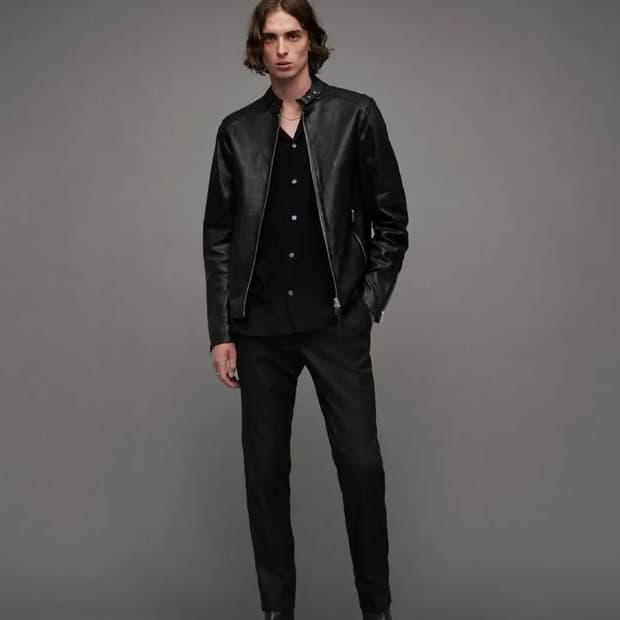 [구매] 올세인츠 코라 레더자켓L