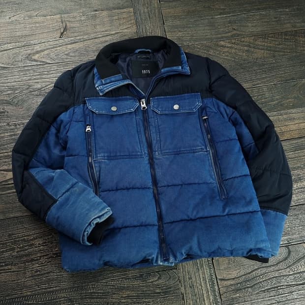 [자라] 데님 라이더 패딩 M18833