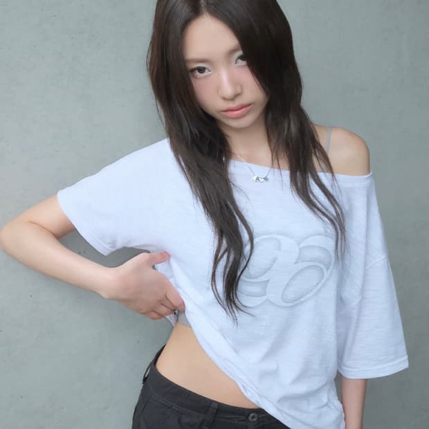 애즈온 키키 박시 셔링티 