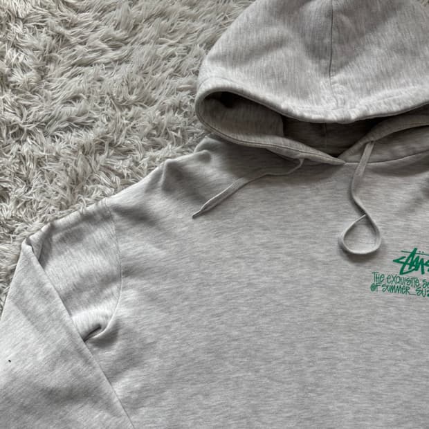 STUSSY 일본빈티지 후드티 xxl 빅사이즈 스투시 빈티지후드티