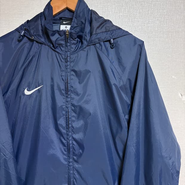 빈티지 나이키 올드스쿨 바람막이 네이비 M